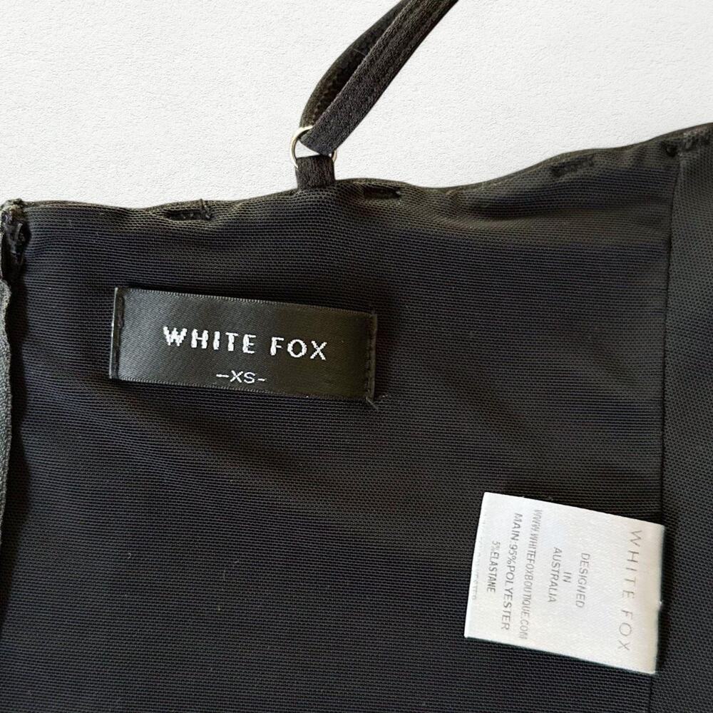 White Fox Boutique "Living It Large" Corset Bustier Tank Top in Black - Picture 4 of 8